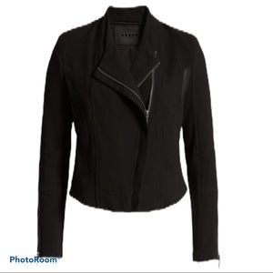 BLANKNYC Mesh Detail Crepe Jacket size S